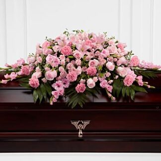 The Sweetly Rest&trade; Casket Spray