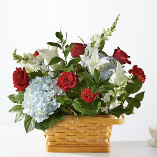 Greater Glory Patriotic Basket