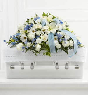 Tender Treasure Casket Spray