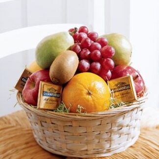 Fruit and Chocolate Basket