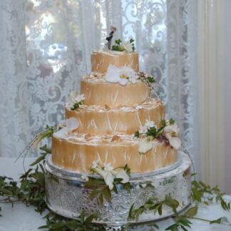Cake Decor Orchids and cala lily