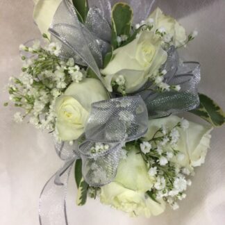 White sweethearts on wrist