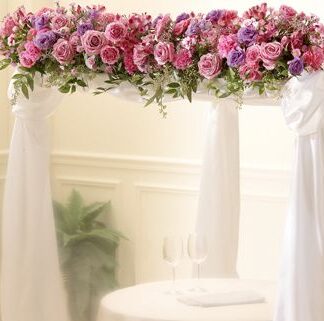 Color & Light Chuppah Garland