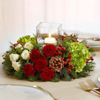 Very Merry Modern Centerpiece