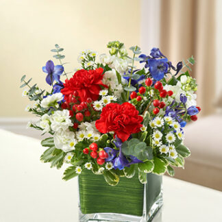 Healing Tears - Red, White and Blue