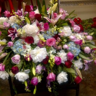 Elegant Full-Sized Casket Cover