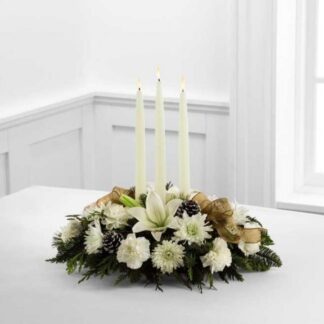 Glowing Elegance Centerpiece