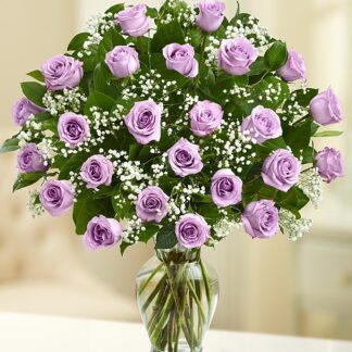 Ultimate Elegance Long Stem Purple Roses