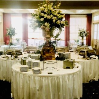 Copper urn with Whites