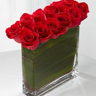 The Eloquent Red Rose Bouquet